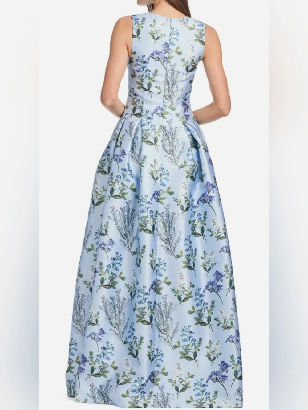 Sachin And Babi Sachin & Babi Brooke Floral Sleeveless Mikado Gown 16W - Picture 2 of 3